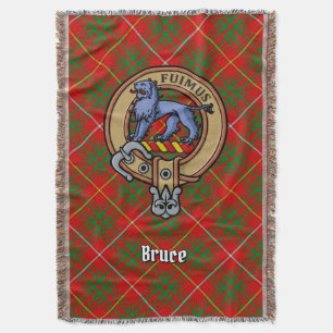 Couverture Cimier du clan Bruce sur tartan