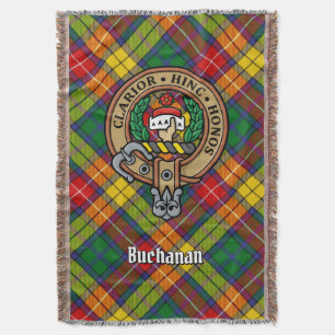 Couverture Cimier du clan Buchanan sur tartan