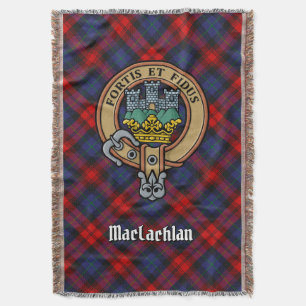 Couverture Cimier du clan MacLachlan sur tartan