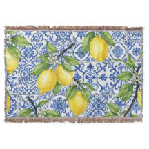 Citron sicilien, Décoration de maison méditerranée