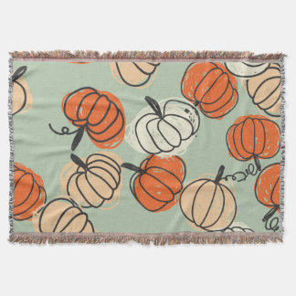 Couverture Citrouille : Merci motif sans soucis.