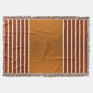 Couverture Citrouille & Rouille Cuir de serpent exotique faux
