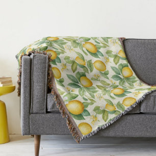 Couverture Citrus aux fleurs de citron méditerranéen