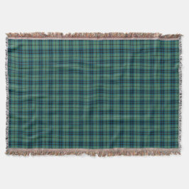 Couverture Clan Keith Vert clair Tartan écossais antique