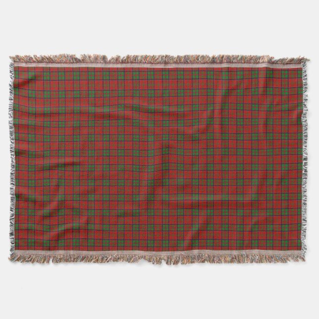 Couverture Clan MacDonald de tartan de Glencoe (Devant)
