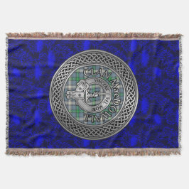 Couverture Clan MacDowall Crest & Tartan Knot