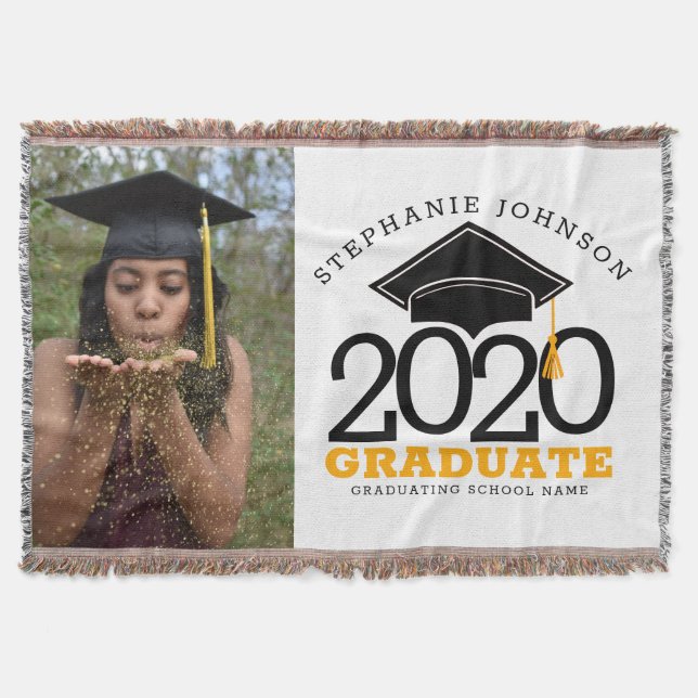 Couverture Classe de fin d'études de 2020 Nom photo personnal (Devant)