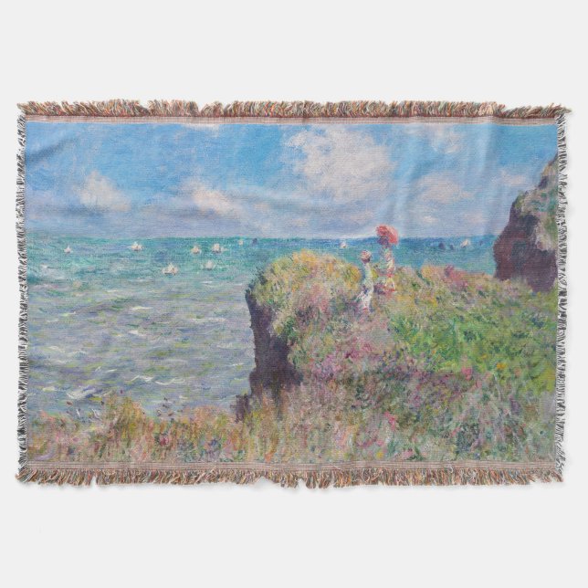 Couverture Claude Monet - Promenade Cliff à Pourville (Devant)