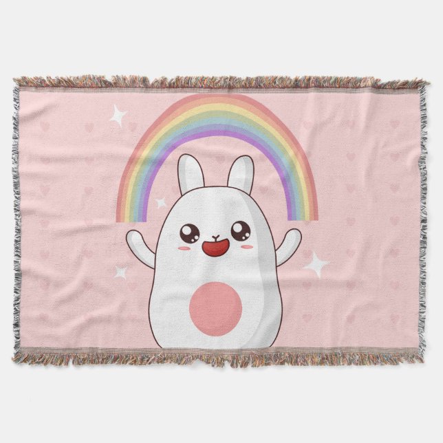 Couverture Clipart arc-en-ciel de Kawaii (Devant)