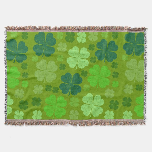 Couverture Clovers verts, Lucky Clovers, Saint Patrick's Day (Devant)