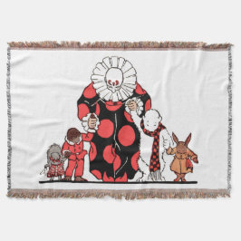 Couverture clown et amis prennent leur arc imprimé