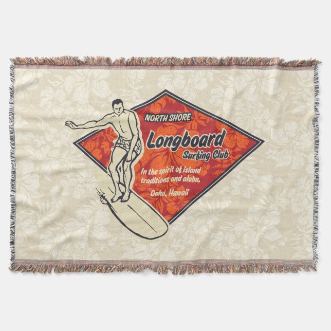 Couverture Club Surfing Diamond Hawaiian Print (Devant)