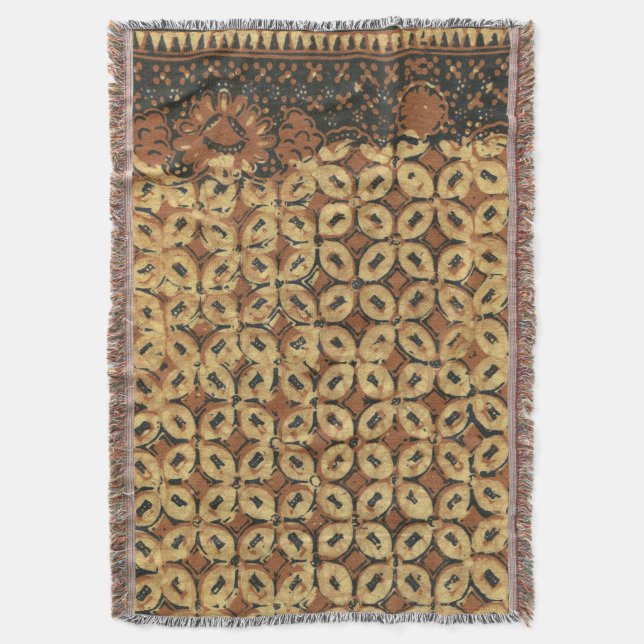 Couverture Coffee Bean Earthy Boho Rustique (devant Vertical)