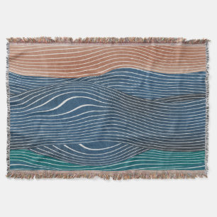 Couverture Collines naturelles : motif sans soudure.
