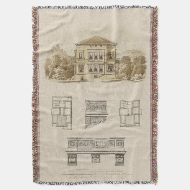 Couverture Conception d'une propriété avec plans d'intérieur (devant Vertical)