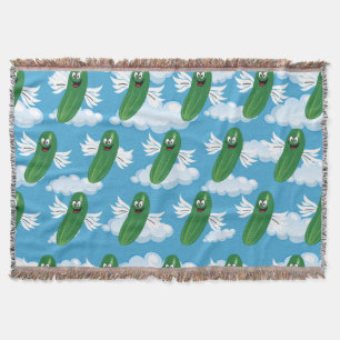 Couverture Concombre Drôle Pickles Nourriture Humour Fantaisi