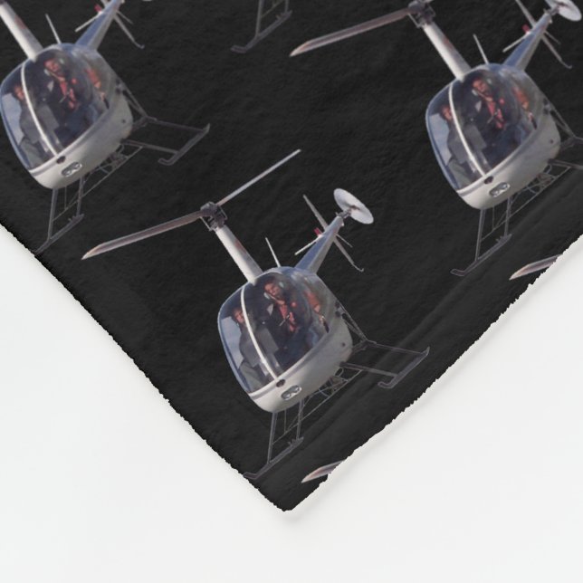 Couverture Cool Hélicoptère sur mesure Couverture  (Coin)