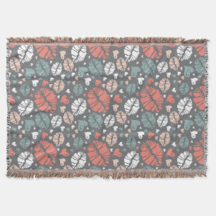 Couverture Copie de baiser et motif de coeur