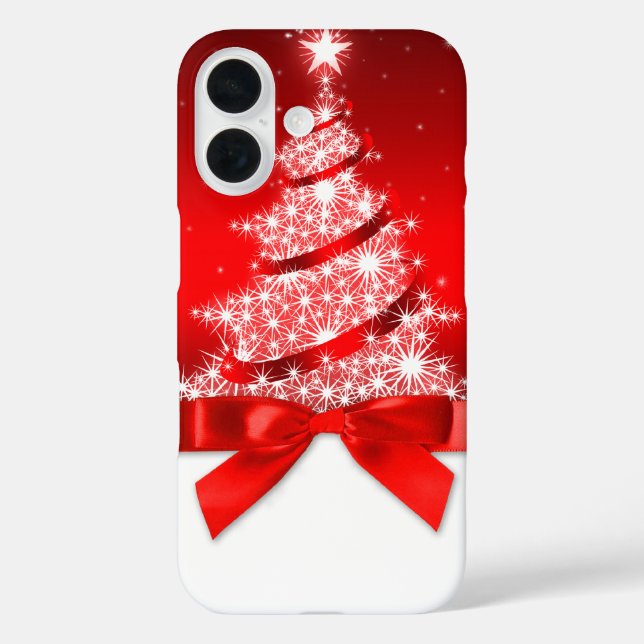 Couverture coque iphone de l'arbre de Noël (Verso)