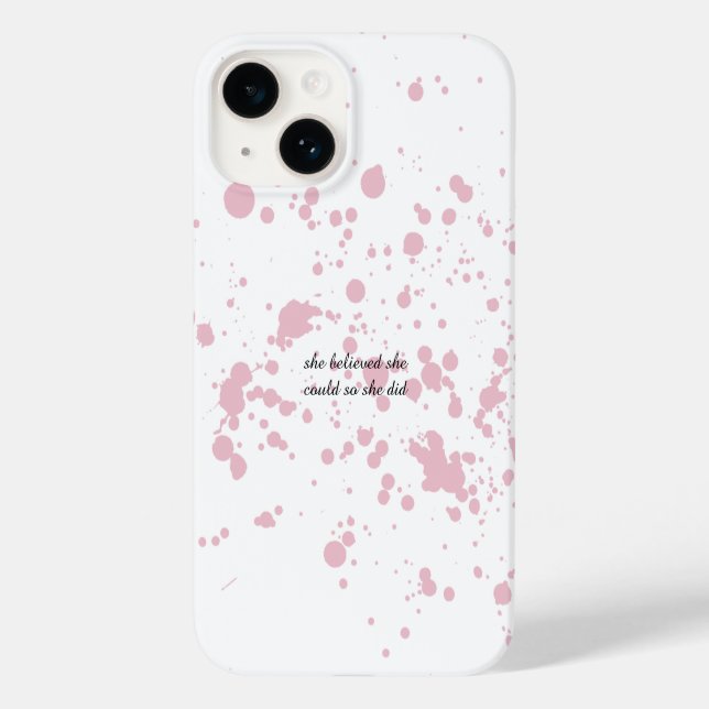 Couverture coque iphone minimaliste (Verso)