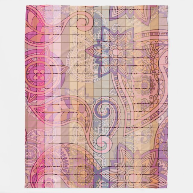 couverture couleurs fantaisie, blanket fantasy (Devant)