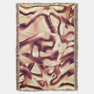 Couverture Couleurs rouges ou bordeaux, beige