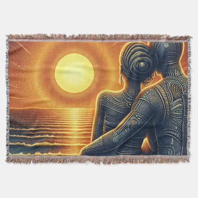 Couverture Couple d'amour au bord de la mer (Devant)