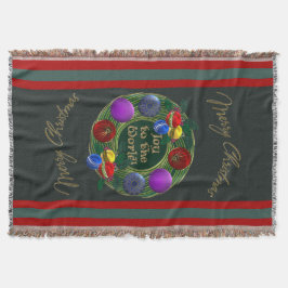 Couverture Couronne d'or, ornements vibrants sur Pine Green