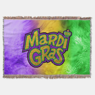 Couverture Couronne festive de SlipperyJoe thème Mardi Gras r