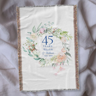 Couverture Couronne florale pour le 45e ou 65e anniversaire d