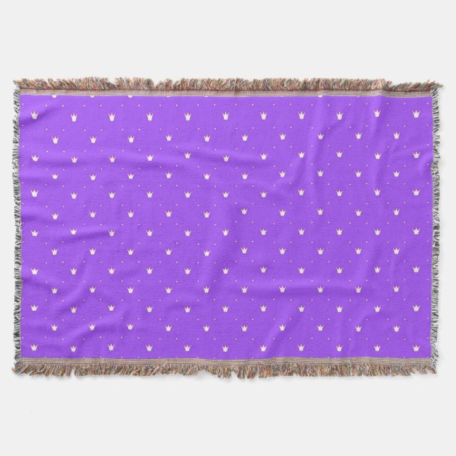 Couverture Couronnes sur fond violet (Devant)
