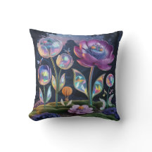Couverture Coussin de jardin de fées magiques