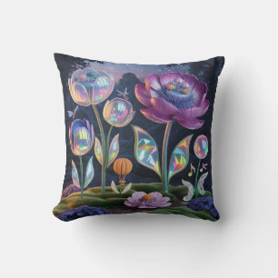 Couverture Coussin de jardin de fées magiques