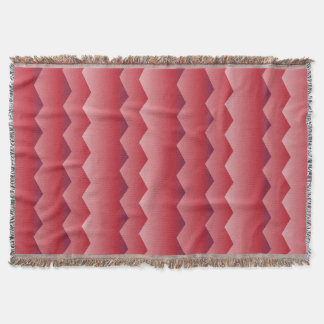 Couverture coussin jeté rayé