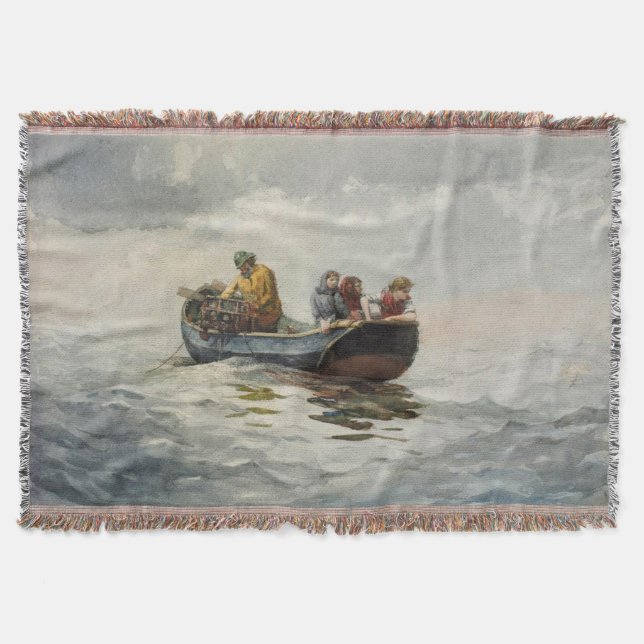 Couverture Crabe Fishing Winslow Homer 1883 (Devant)