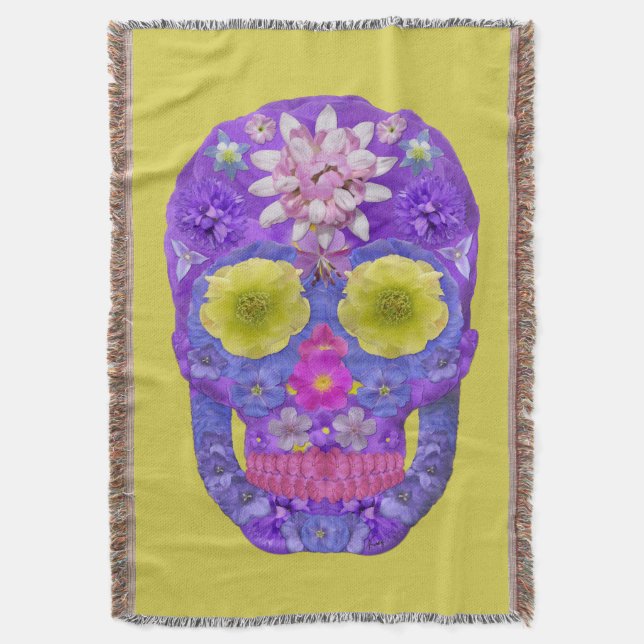 Couverture Crâne de fleurs 5 (devant Vertical)