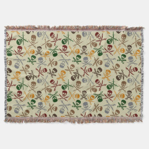 Couverture Crânes de pirate avec les épées croisées