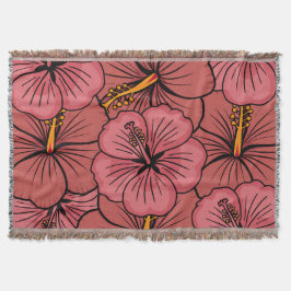 Couverture Cute hibiscus motif