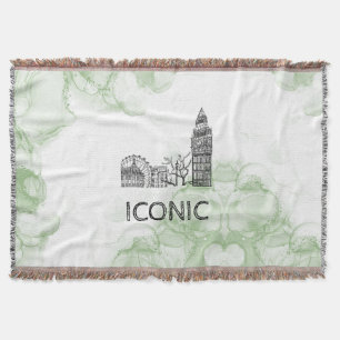 Couverture d'aquarelle Londres Tone