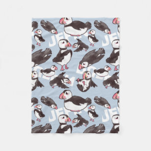 Couverture de bébé d'ouatine de macareux