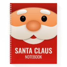Couverture de cahier de Noël de Père Noël