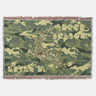 Couverture de camouflage personnalisée "saison des