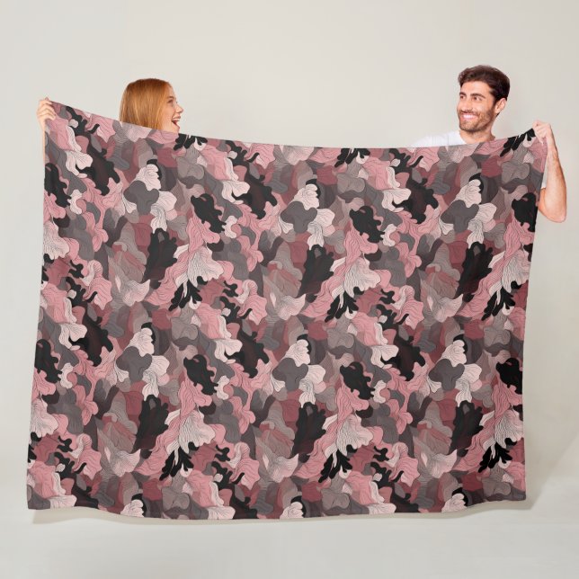 Couverture de camouflage rose pour la Com élégante (En situation)