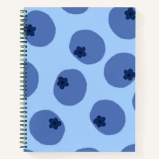 Couverture de Carnet sauvage de bleuets - Titre et