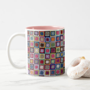 Couverture de Carré mamie déroutante 11 oz Mug à d