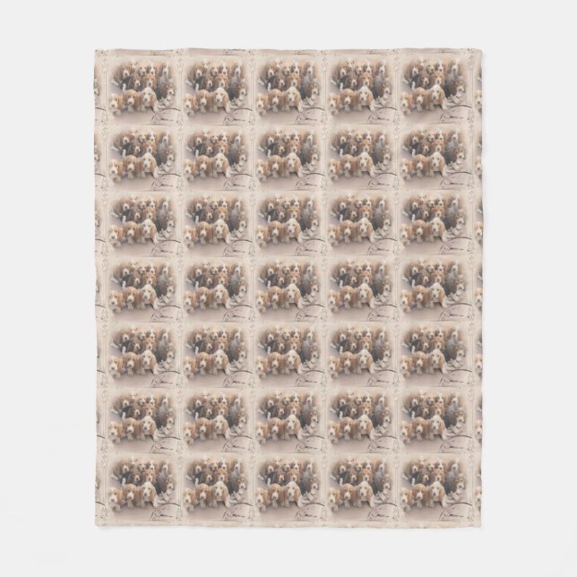 Couverture de chien de basset (Devant)