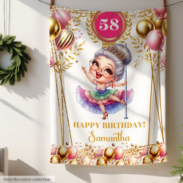 Couverture de citation drôle personnalisée pour gr (Personalized Funny Quote Blanket for Grandma)