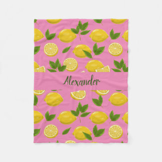 Couverture de citron pour bébés, enfants et adulte