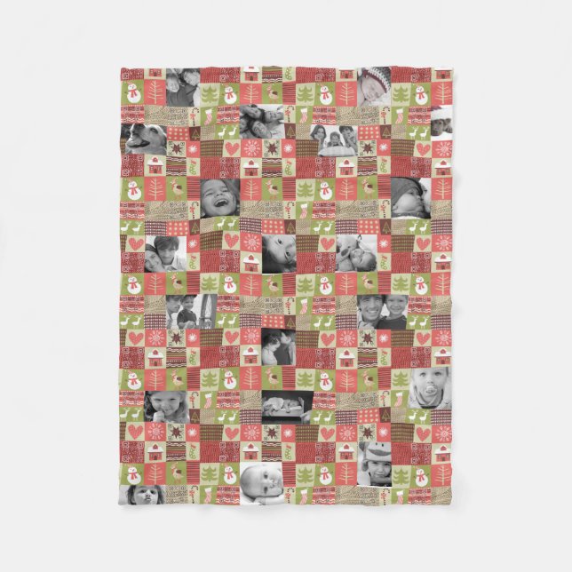 Couverture de collage de photo de Noël 20 avec des (Devant)