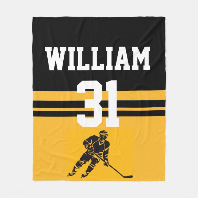 Couverture de hockey personnalisée (Devant)